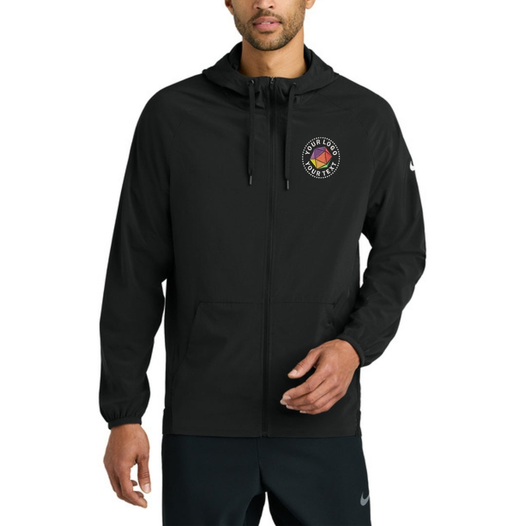 Custom Embroidered Nike Pro Hooded Jacket - NKFQ4761