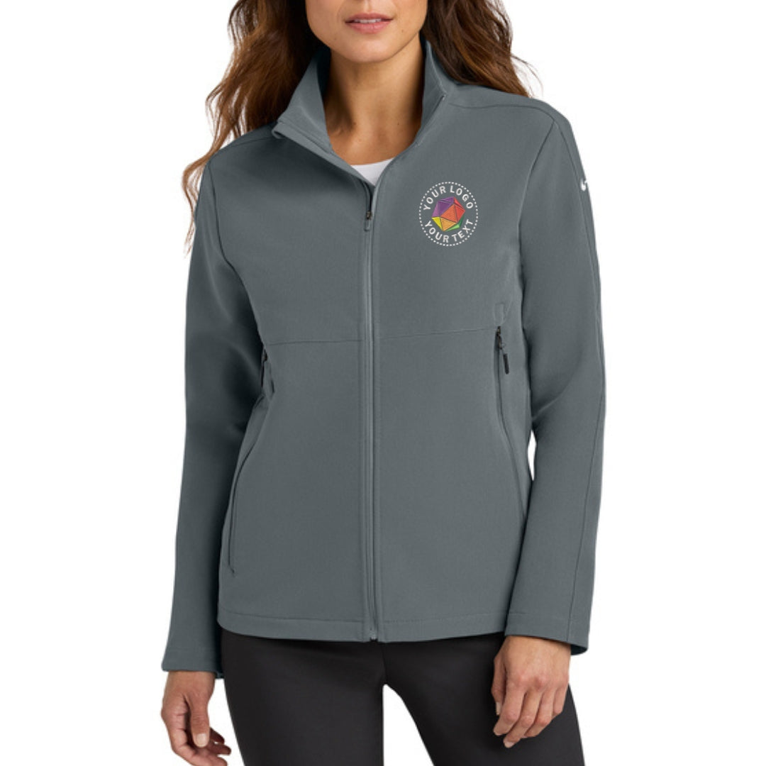 Custom Embroidered Nike Women’s Full-Zip Soft Shell Jacket - NKHM7937