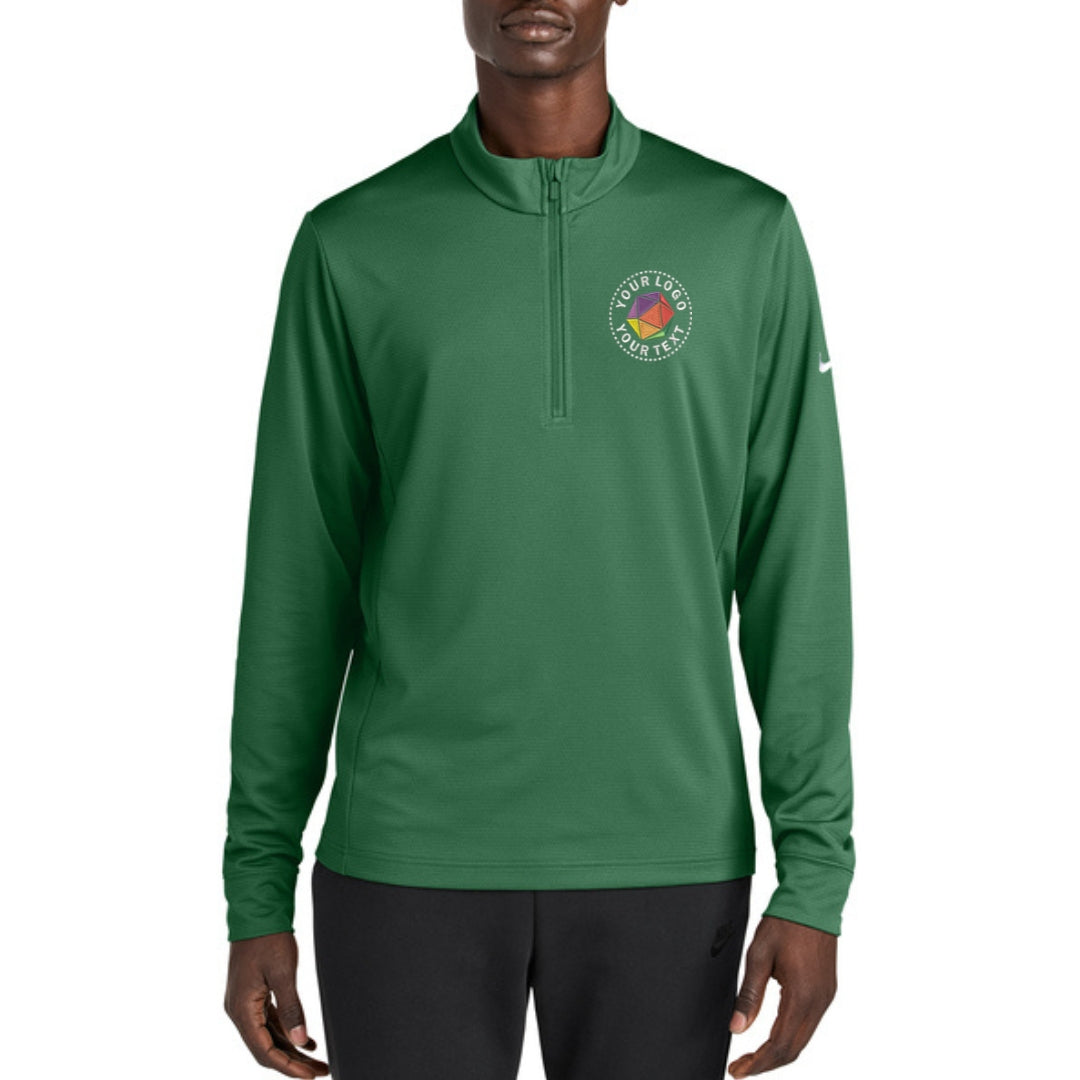 Custom Embroidered Nike Essential 1/2-Zip Cover-Up - NKHM8036
