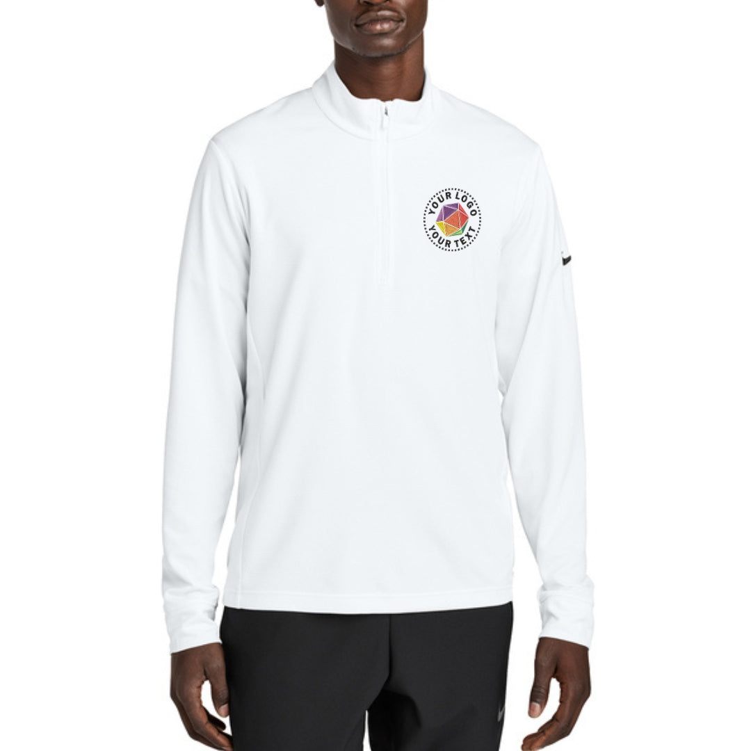 Custom Embroidered Nike Essential 1/2-Zip Cover-Up - NKHM8036