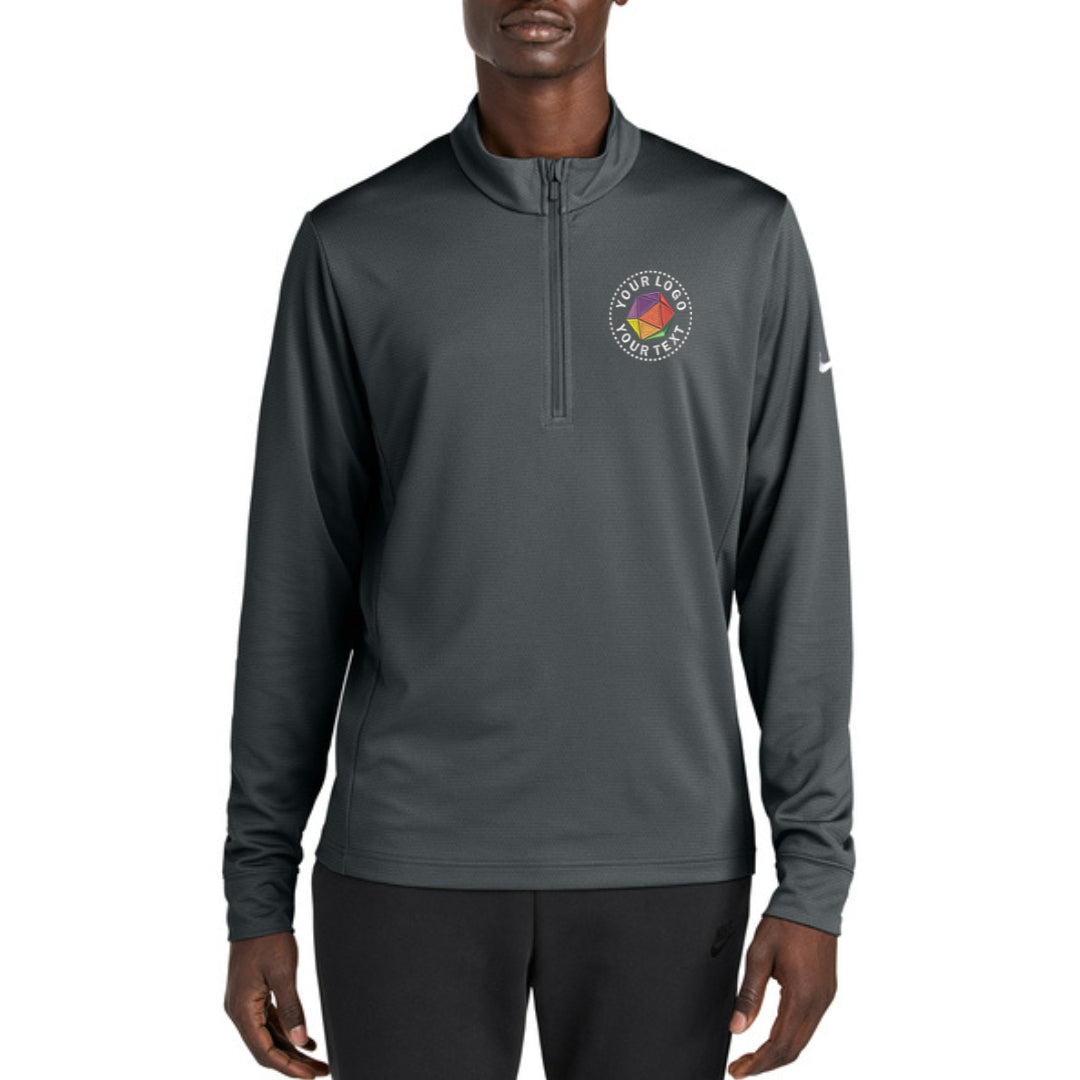 Custom Embroidered Nike Essential 1/2-Zip Cover-Up - NKHM8036