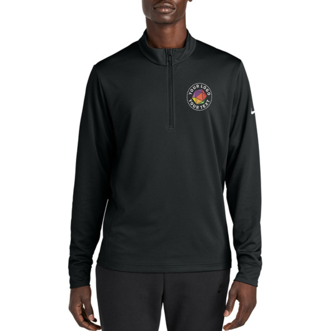 Custom Embroidered Nike Essential 1/2-Zip Cover-Up - NKHM8036