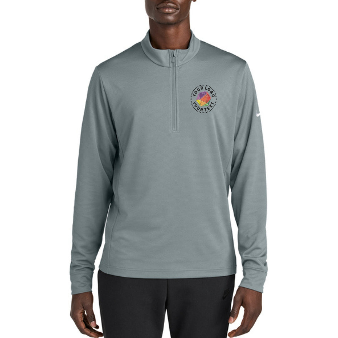 Custom Embroidered Nike Essential 1/2-Zip Cover-Up - NKHM8036