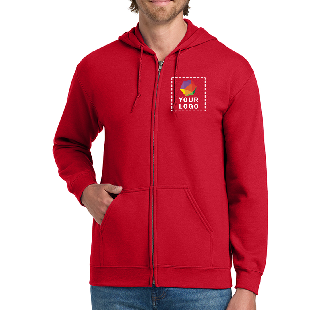 Gildan® - Heavy Blend™ Full-Zip Hooded Sweatshirt - 18600