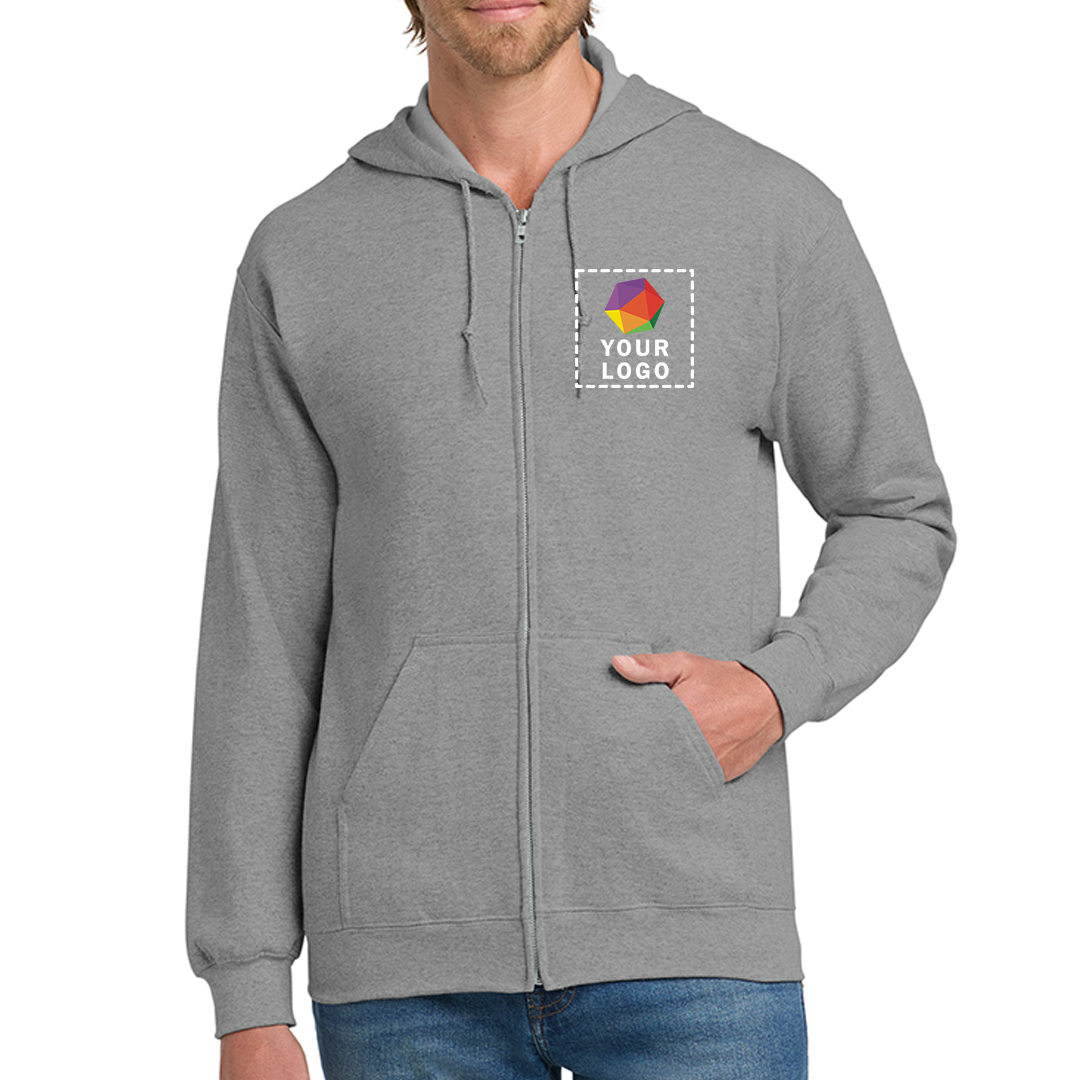 Gildan® - Heavy Blend™ Full-Zip Hooded Sweatshirt - 18600