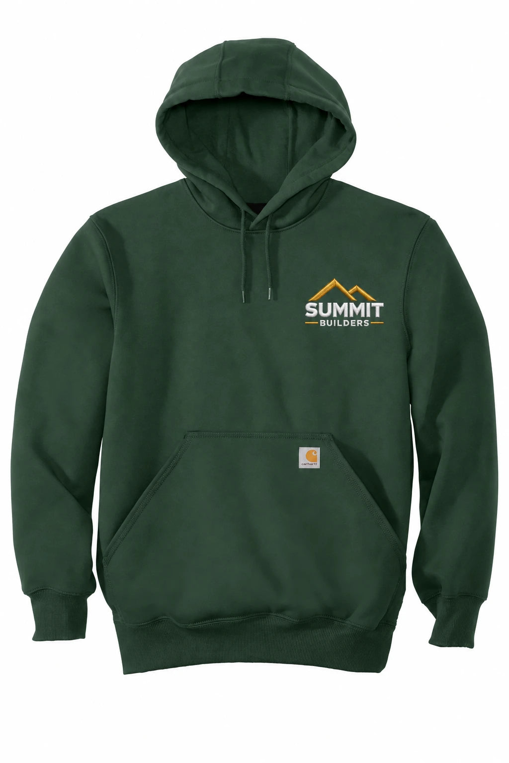 Forestry Green Carhartt Rain Defender pullover hoodie