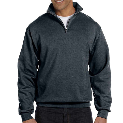 995M JERZEES® - NuBlend® 1/4-Zip Cadet Collar Sweatshirt