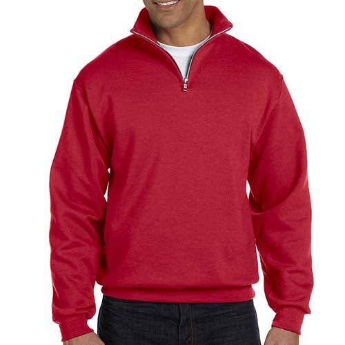 995M JERZEES® - NuBlend® 1/4-Zip Cadet Collar Sweatshirt