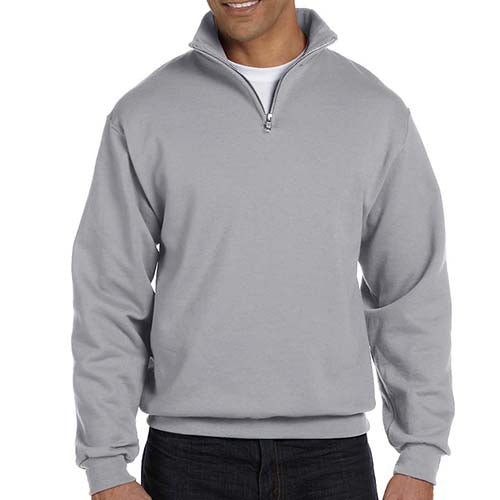 995M JERZEES® - NuBlend® 1/4-Zip Cadet Collar Sweatshirt