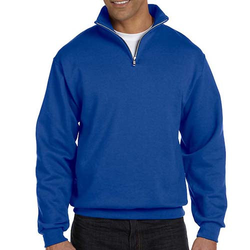 995M JERZEES® - NuBlend® 1/4-Zip Cadet Collar Sweatshirt