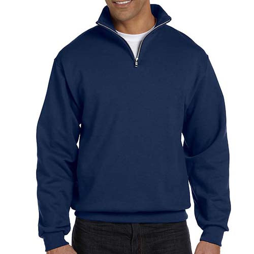 995M JERZEES® - NuBlend® 1/4-Zip Cadet Collar Sweatshirt