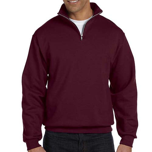 995M JERZEES® - NuBlend® 1/4-Zip Cadet Collar Sweatshirt