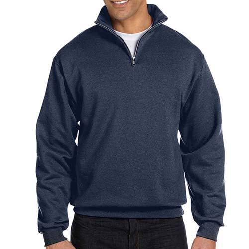 995M JERZEES® - NuBlend® 1/4-Zip Cadet Collar Sweatshirt