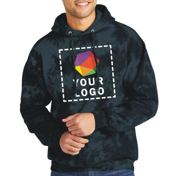 Crystal Tie-Dye Pullover Hoodie Thumbnail