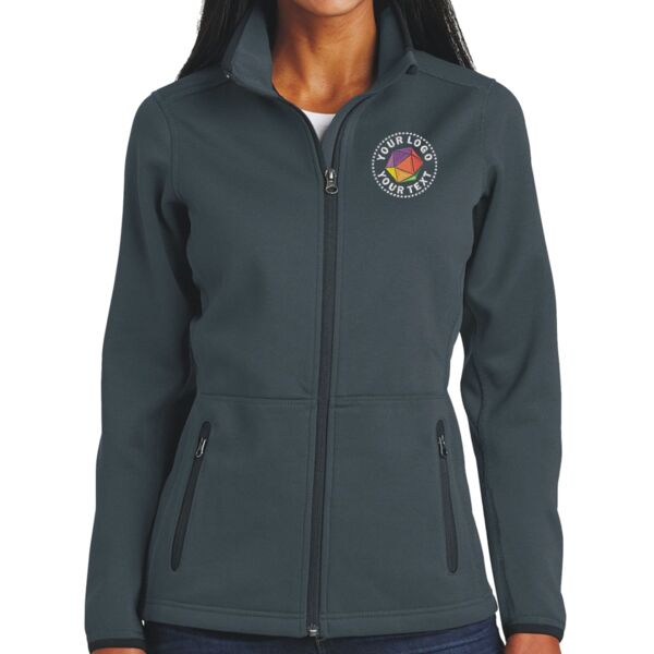 Ladies Pique Fleece Jacket Thumbnail