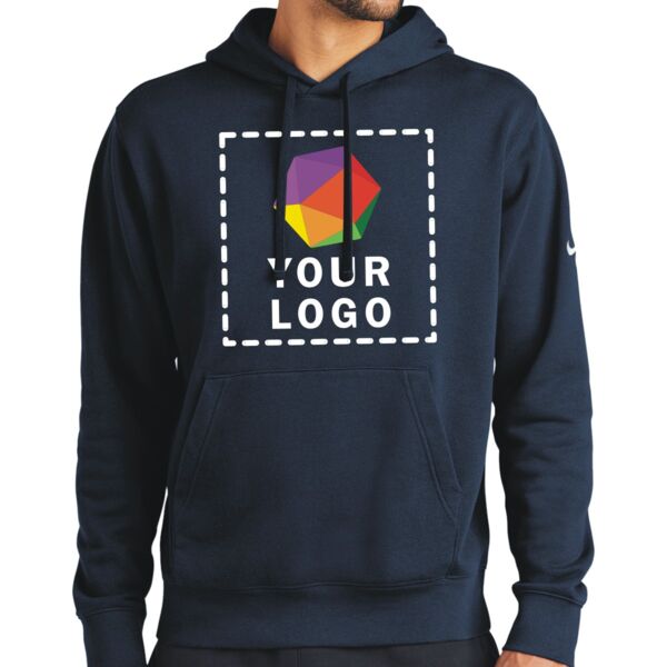 Club Fleece Sleeve Swoosh Pullover Hoodie Thumbnail