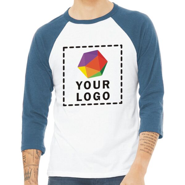 Unisex 3/4-Sleeve Baseball T-Shirt Thumbnail