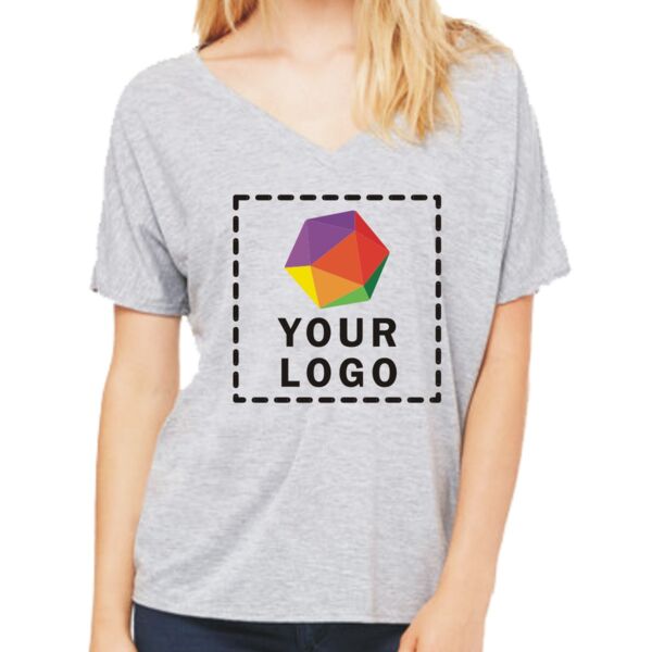 Ladies' Slouchy V-Neck T-Shirt Thumbnail