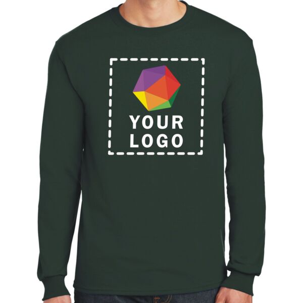 DryBlend ® 50 Cotton/50 Poly Long Sleeve T Shirt Thumbnail