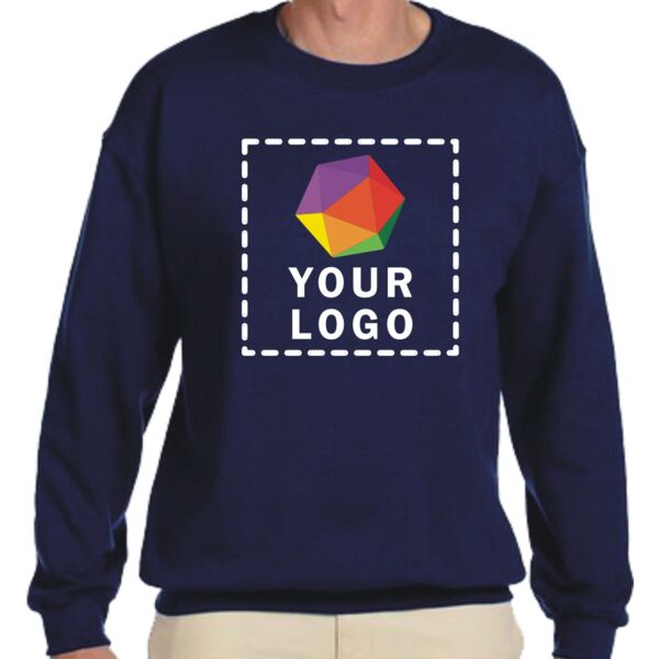 Adult Heavy Blend™ Adult 8 oz., 50/50 Fleece Crew Thumbnail