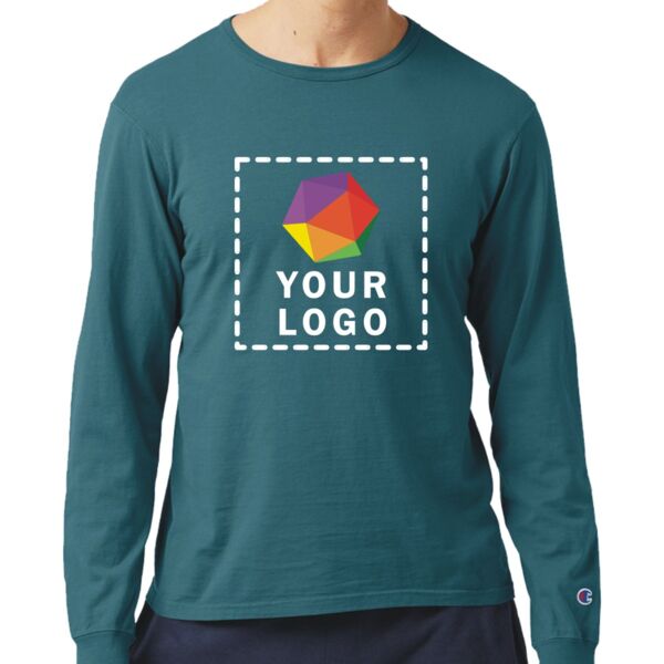 Unisex Long-Sleeve Garment Dyed T-Shirt Thumbnail