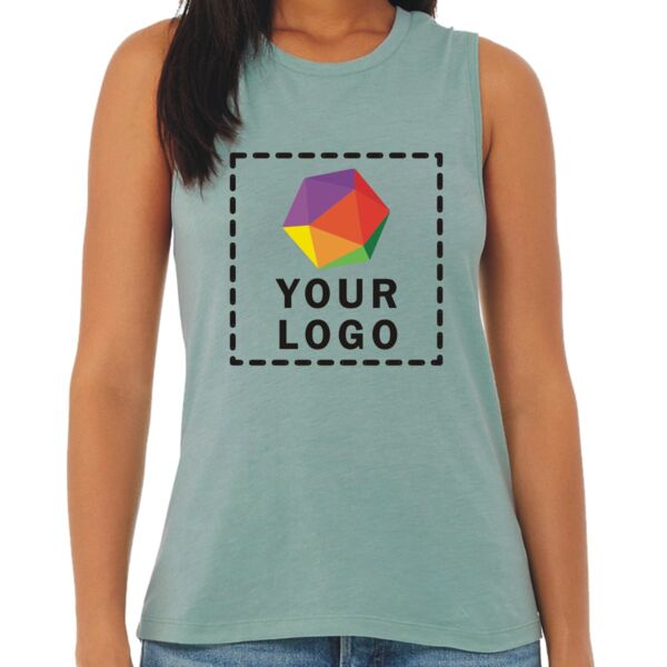 Ladies' Jersey Muscle Tank Thumbnail