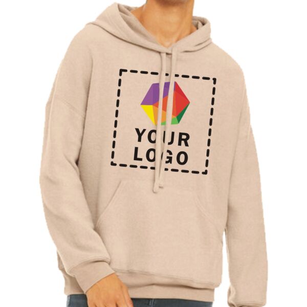 Unisex Sueded Fleece Pullover Sweatshirt Thumbnail