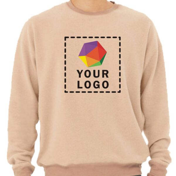 Unisex Sueded Drop Shoulder Sweatshirt Thumbnail