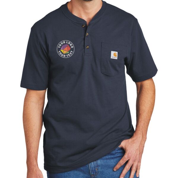 Short Sleeve Henley T Shirt Thumbnail