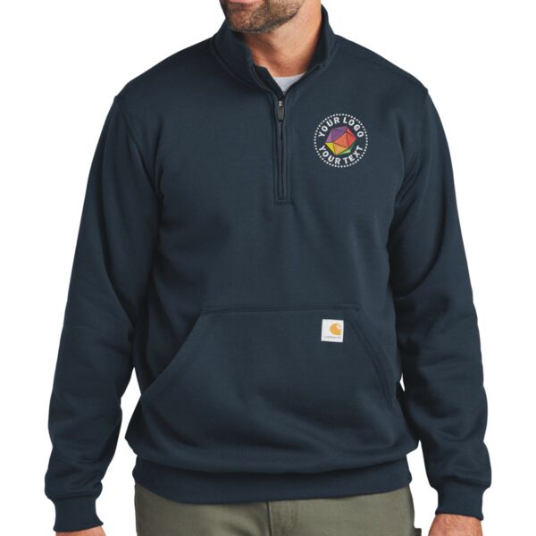 Midweight 1/4 Zip Mock Neck Sweatshirt Thumbnail