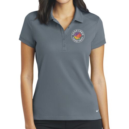 Ladies Dri FIT Solid Icon Pique Modern Fit Polo Thumbnail