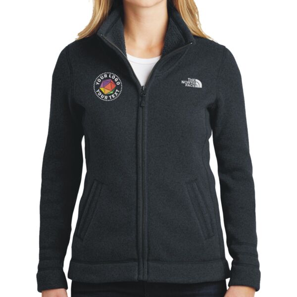 Ladies Sweater Fleece Jacket Thumbnail
