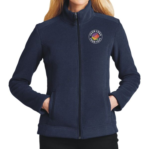 Ladies Ultra Warm Brushed Fleece Jacket Thumbnail