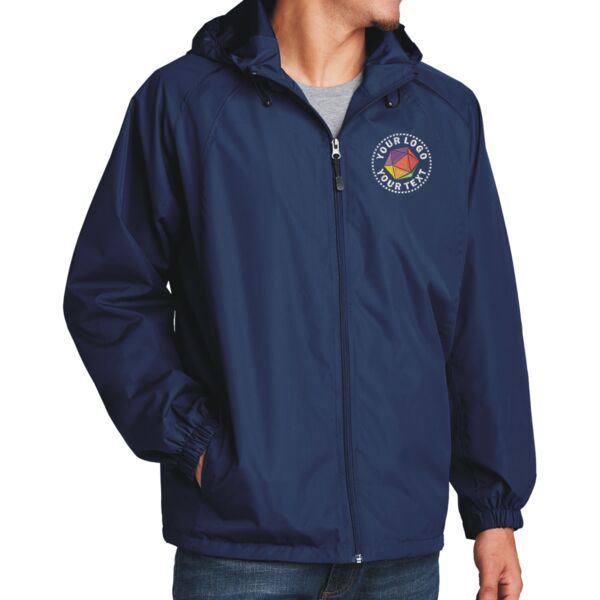 Hooded Raglan Jacket Thumbnail