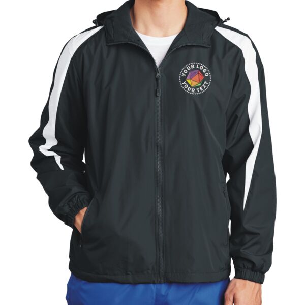 Fleece Lined Colorblock Jacket Thumbnail