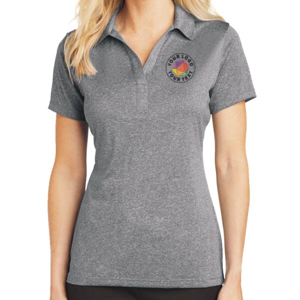 Ladies Heather Contender Polo Thumbnail