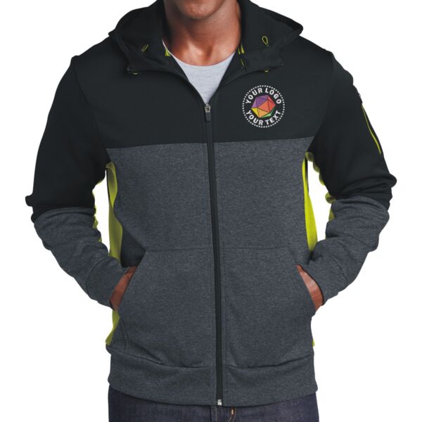 Tech Fleece Colorblock Full Zip Hooded Jacket Thumbnail