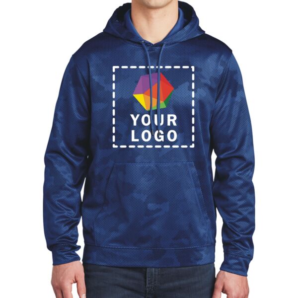 Sport Wick ® CamoHex Fleece Hooded Pullover Thumbnail