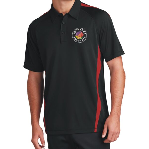 PosiCharge ® Micro Mesh Colorblock Polo Thumbnail