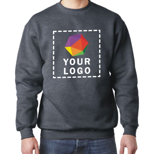 Adult 9.5 oz., 80/20 Heavyweight Crewneck Sweatshirt Thumbnail