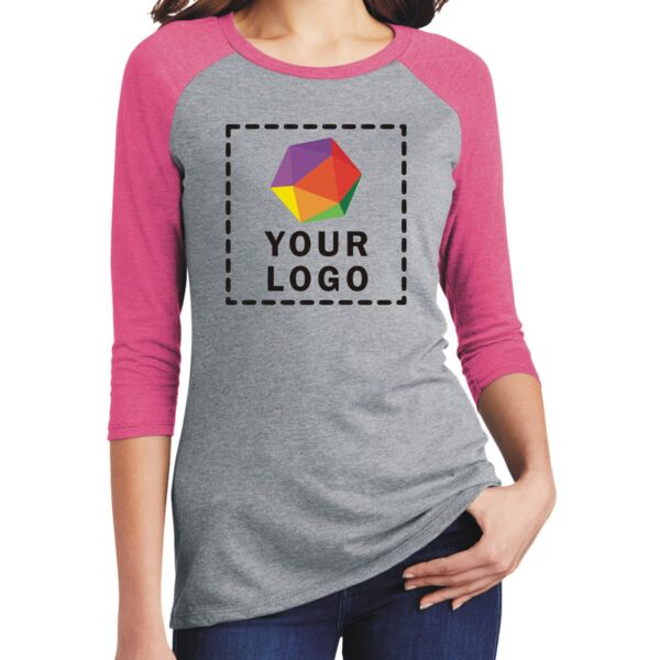 Women's Perfect Tri ® 3/4 Sleeve Raglan Thumbnail