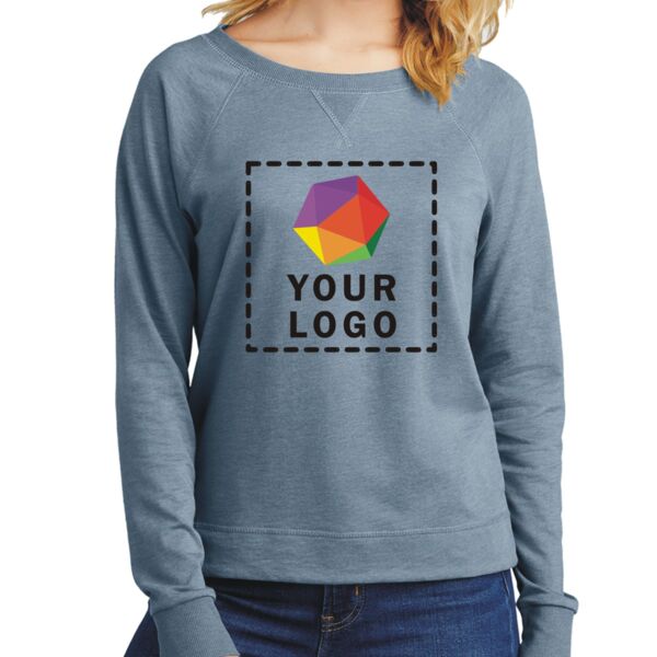 Women's Featherweight French Terry Long Sleeve Crewneck Thumbnail