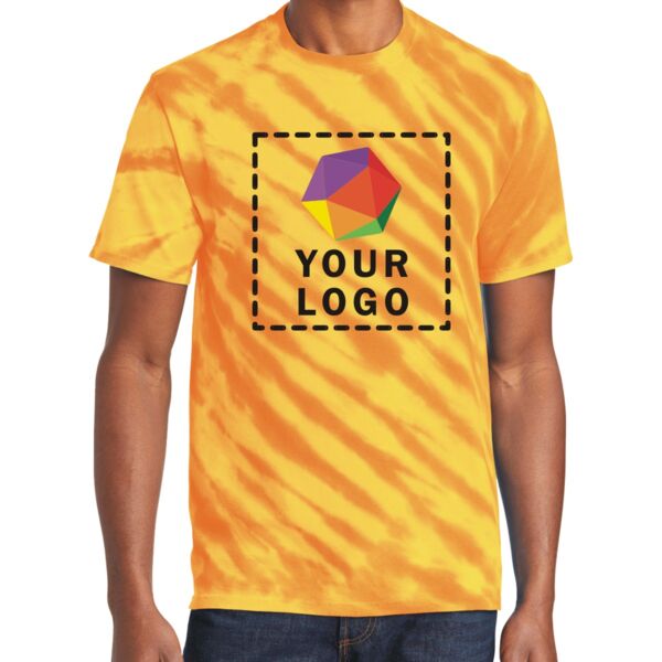 Tiger Stripe Tie Dye Tee Thumbnail