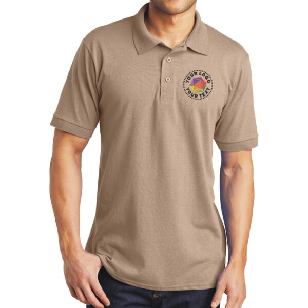 Tall Core Blend Jersey Knit Polo Thumbnail