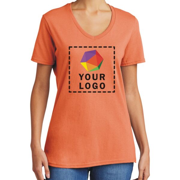 Ladies Core Cotton V Neck Tee Thumbnail