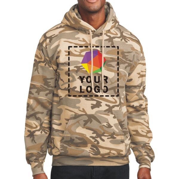 Core Fleece Camo Pullover Hooded Sweatshirt Thumbnail