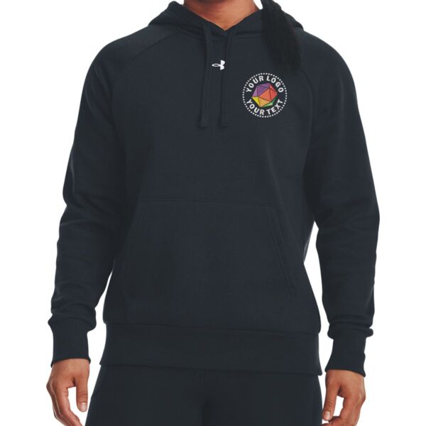 Under Armour Ladies' Rival Fleece Hooded Sweatshirt Thumbnail