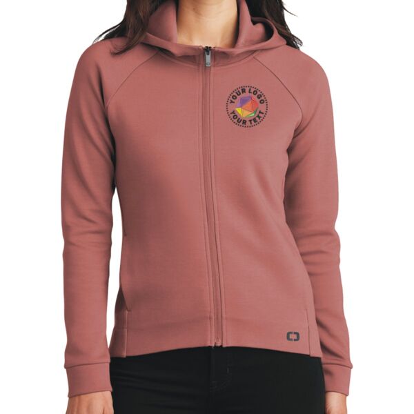 Ladies Bolt Full Zip Hoodie Thumbnail