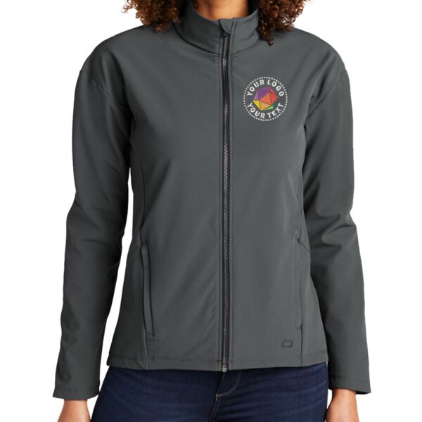 Ladies Commuter Full Zip Soft Shell Thumbnail