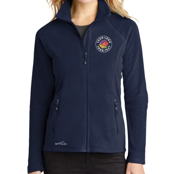 Ladies Full Zip Microfleece Jacket Thumbnail